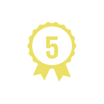 5-year warranty