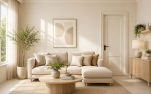 Beige and Off-White 