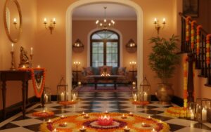 diwali living room decor