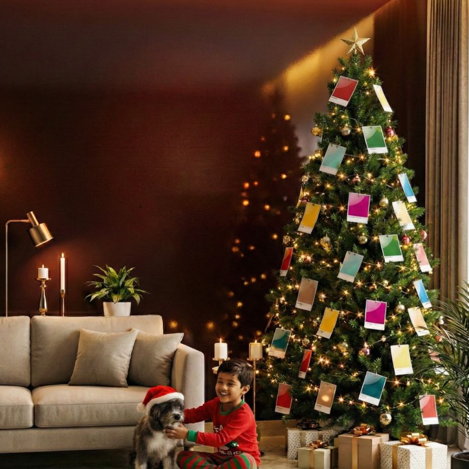 Christmas-Ready Walls: 7 Weekend Touch-Up Ideas for a Festive Home