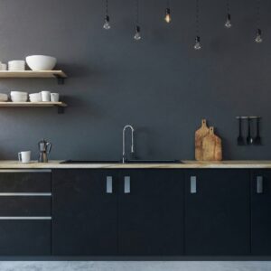 small kitchen colour schemes