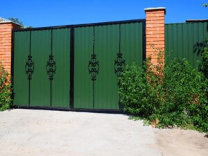 Forest green and near black for a heritage feel