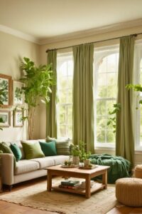Light Green + Cream