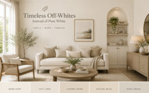Timeless Off-Whites Instead of Pure White