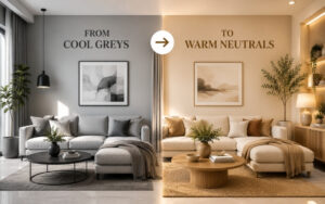 Warm Neutrals Are Replacing Cool Greys