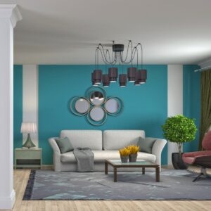 wall colour combination for hall