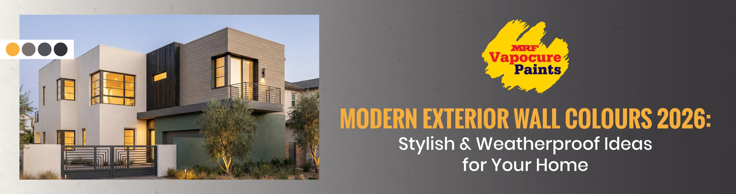 Modern Exterior Colour Combination