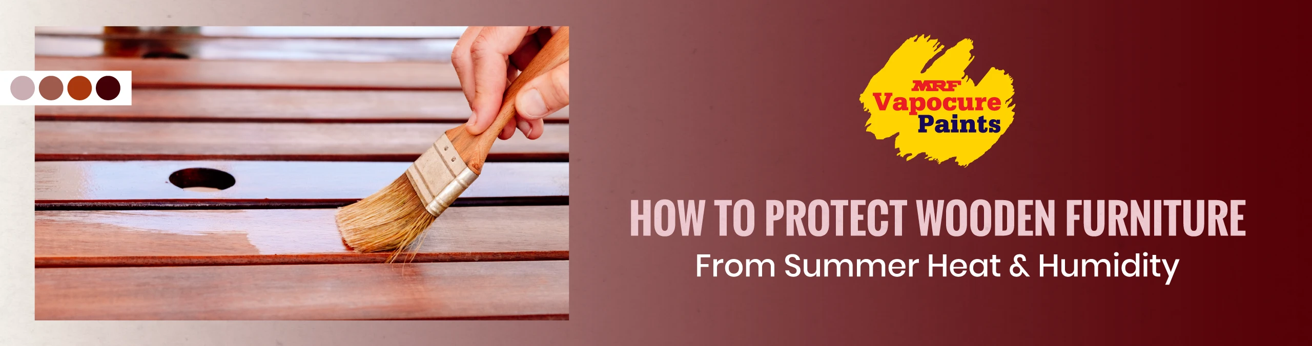 Protect Wooden Furniture from Summer