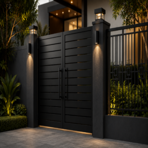 black matte for gate