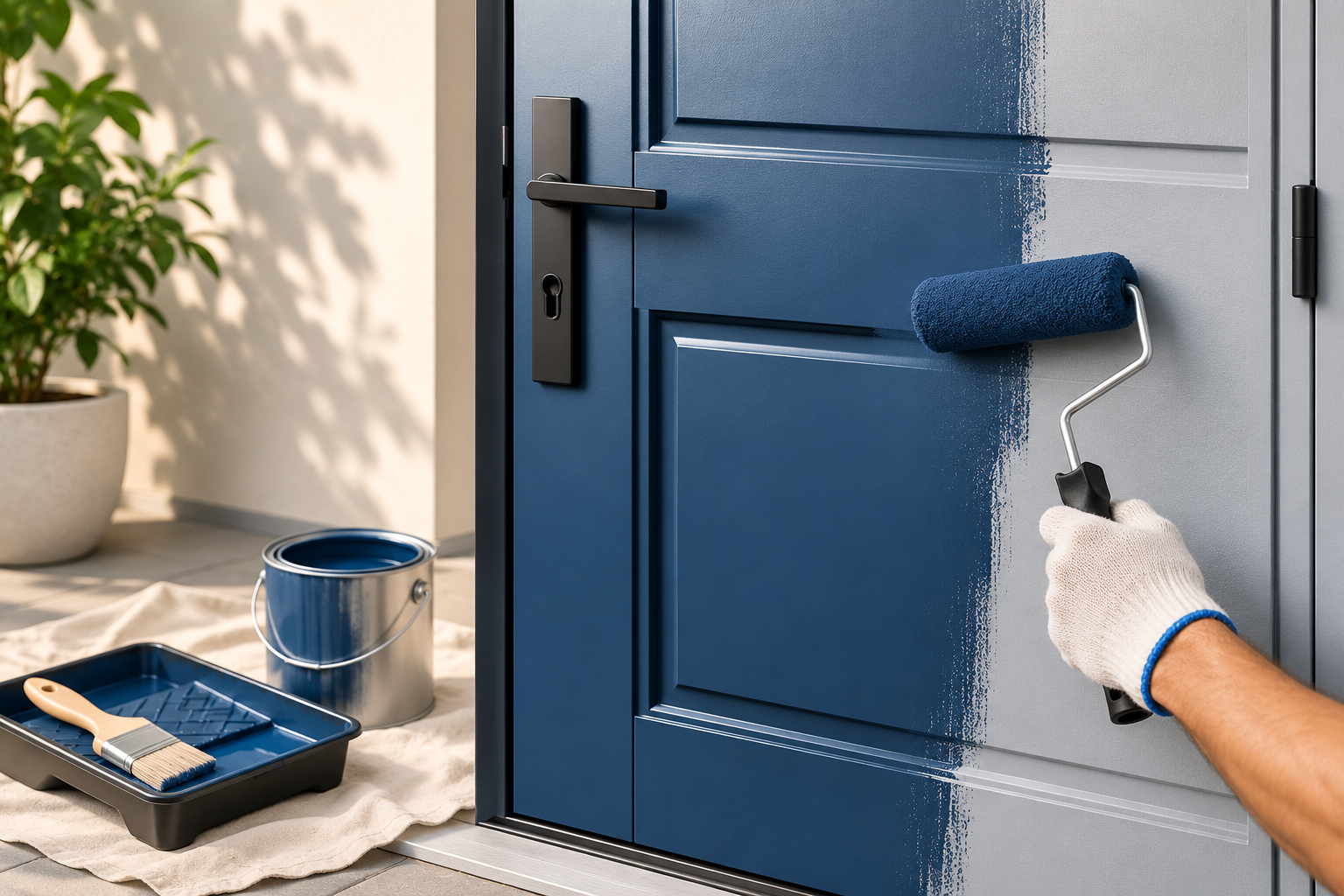 How to Paint a Metal Door: A Step-by-Step Guide for a Smooth Finish
