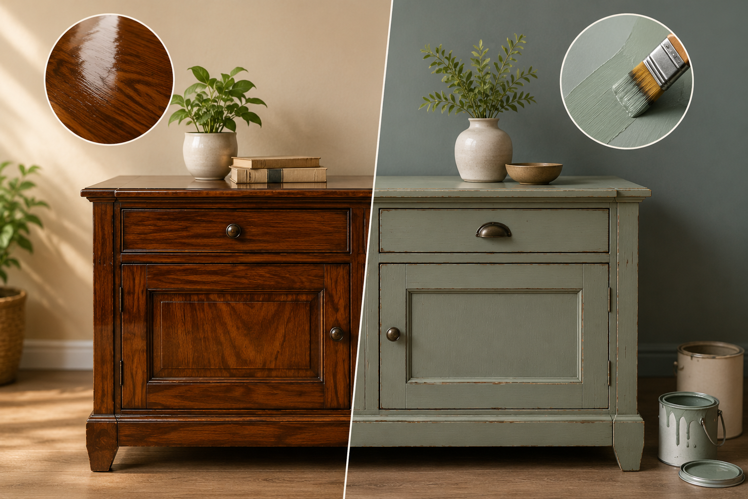 Wood Polish vs Paint: What’s Best for Your Furniture?